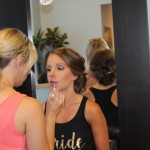 Bridesmaid make-up by Allison