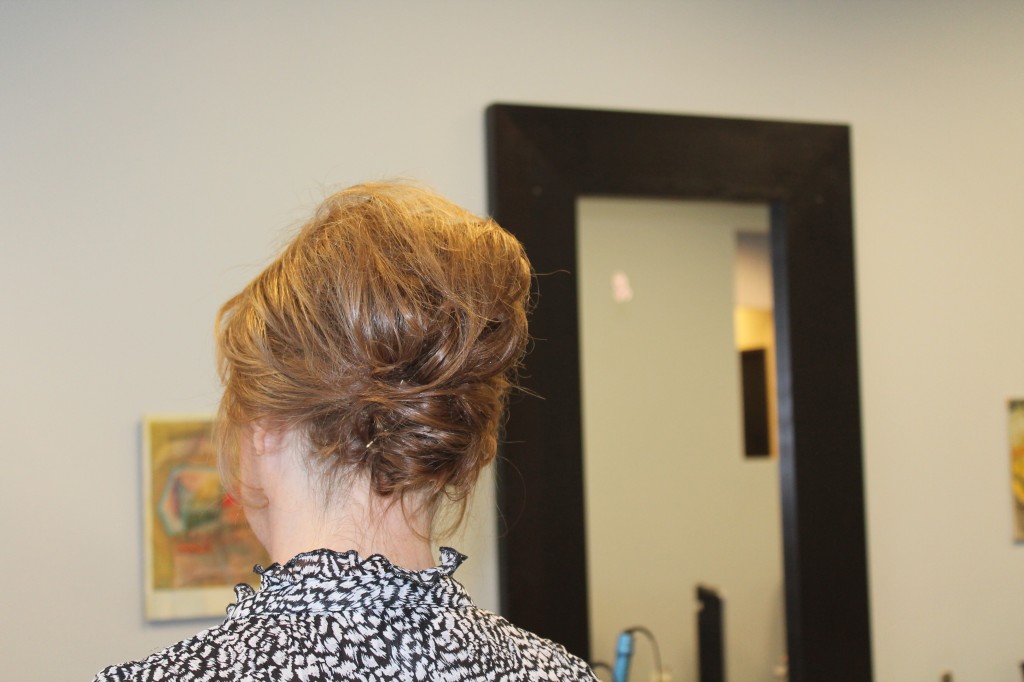 Mother of the bride up-do